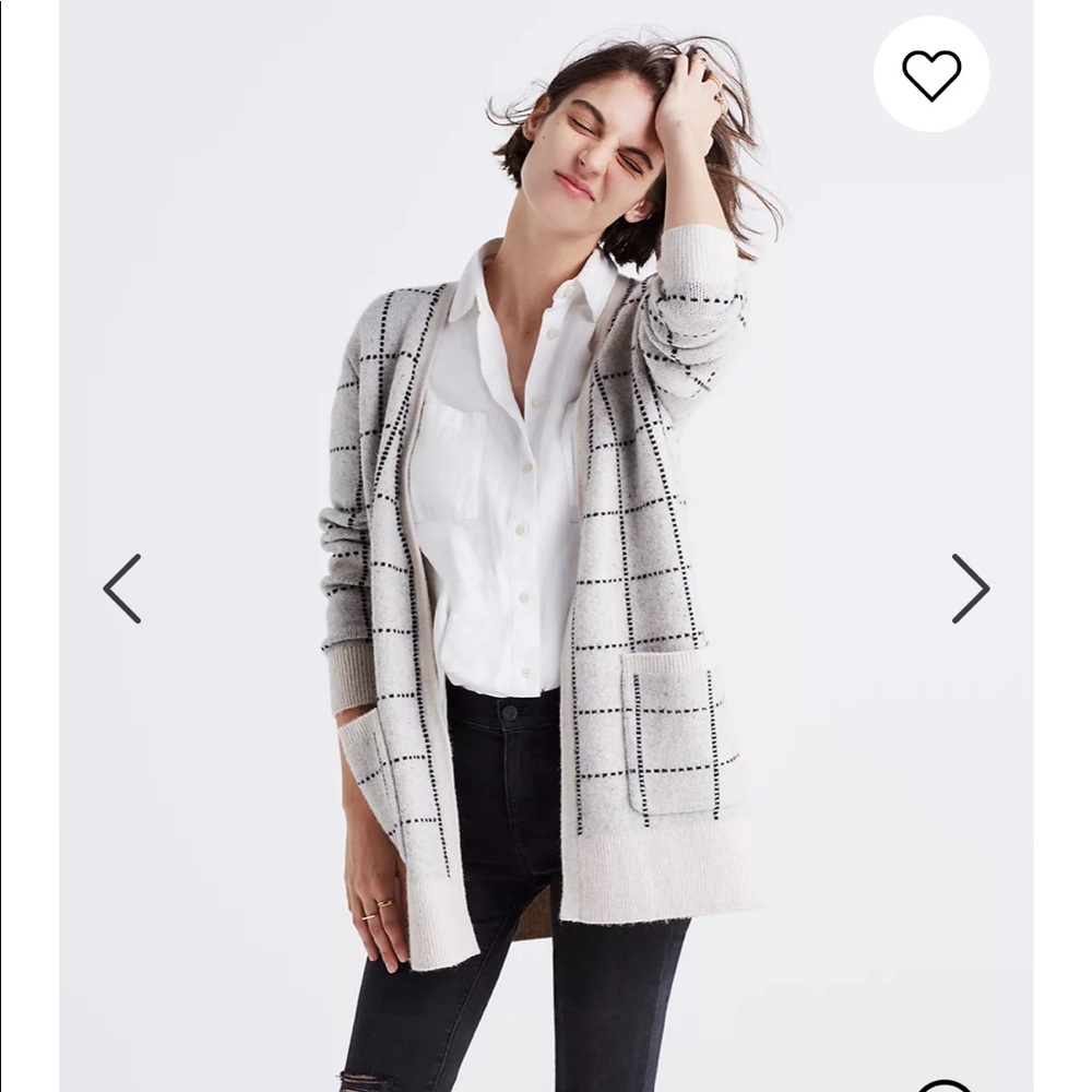 Madewell Ryder cardigan sweater